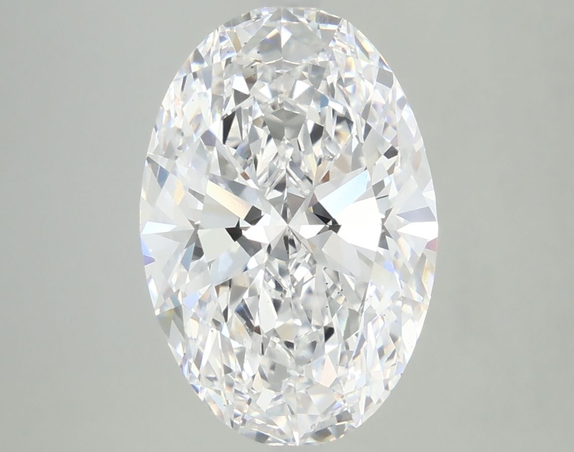 5.02 ct. oval Lab Grown Diamond front image