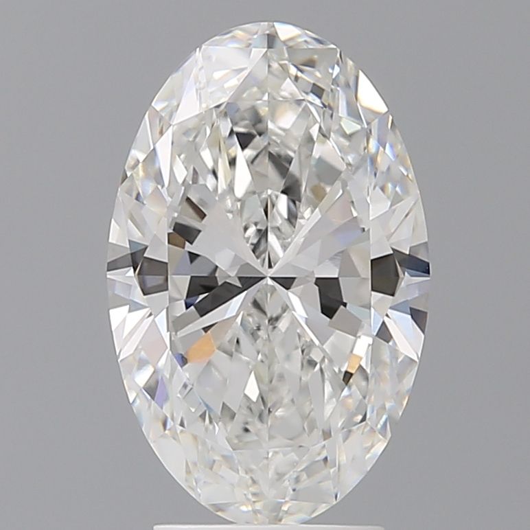 3.50 ct. oval Lab Grown Diamond front image