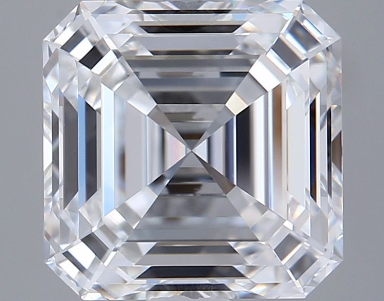2.63 ct lab-grown Asscher Diamond