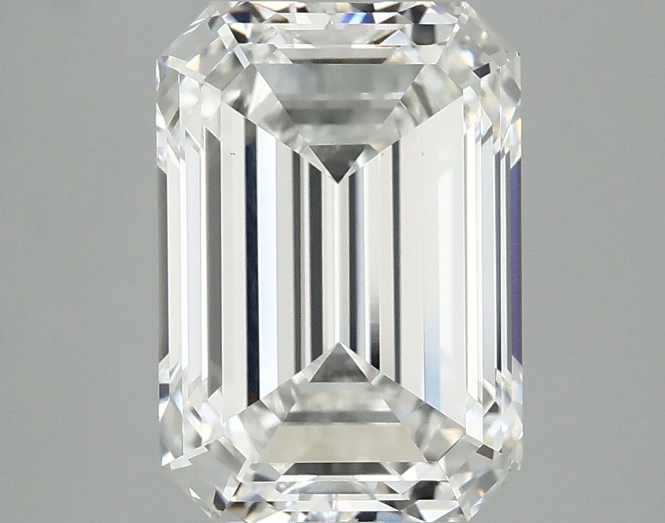 4.06 ct. emerald Lab Grown Diamond front image