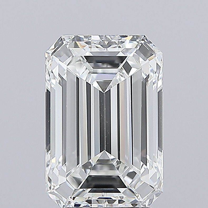 5.03 ct. emerald Lab Grown Diamond front image