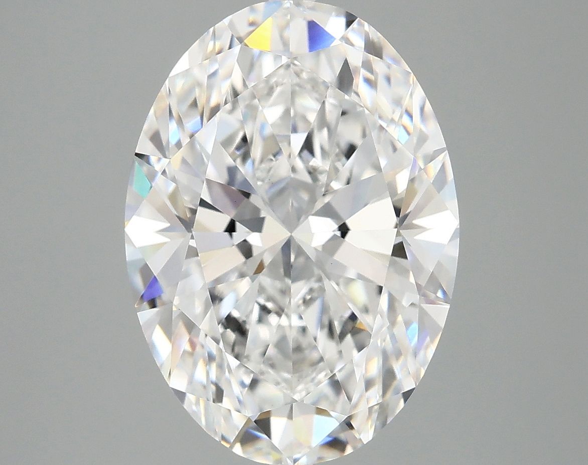 5.05 ct. oval Lab Grown Diamond front image