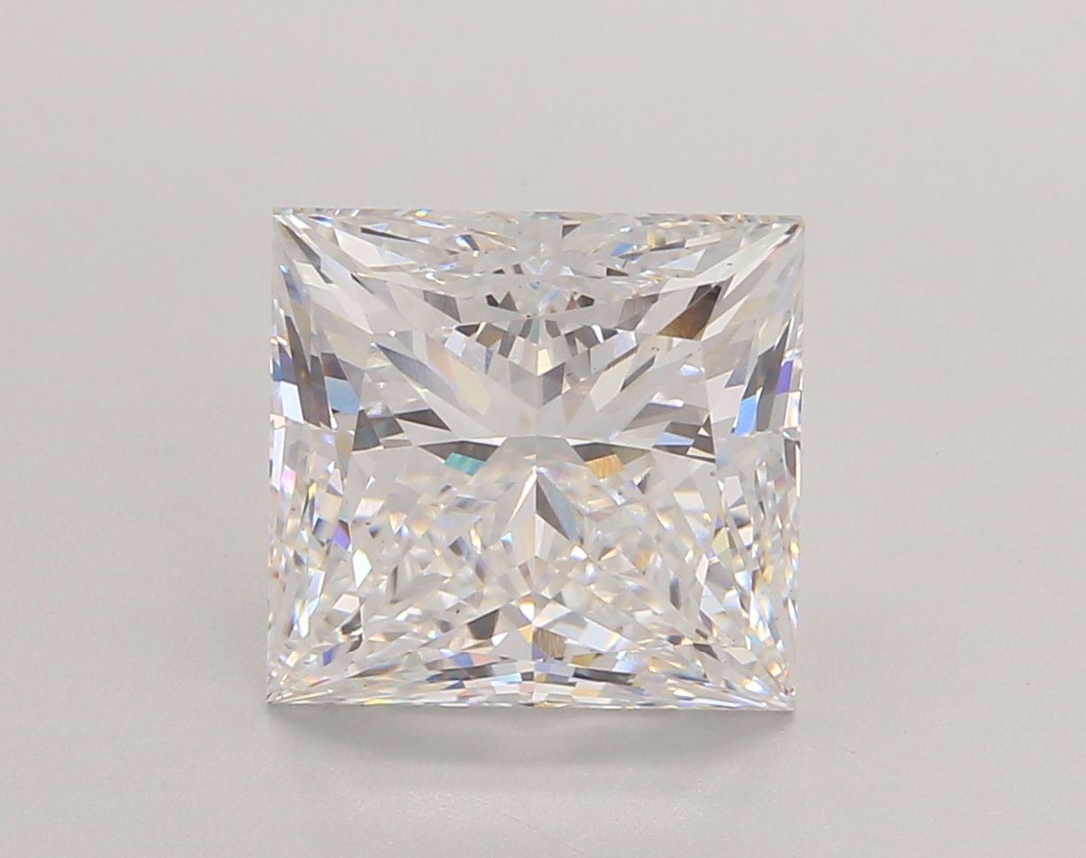 4.96 ct. princess Lab Grown Diamond front image