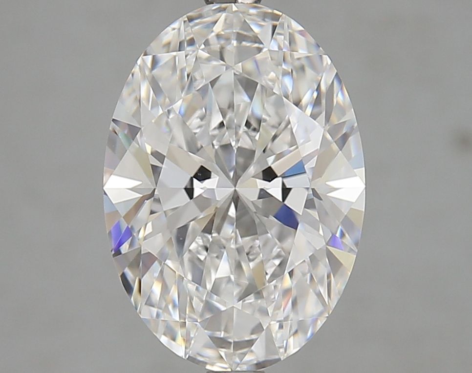 3.72 ct. oval Lab Grown Diamond front image