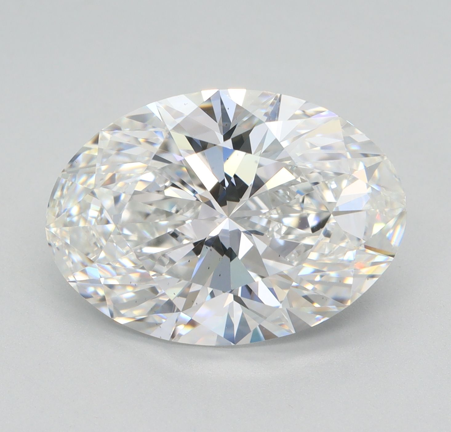 5.01 ct. oval Lab Grown Diamond front image