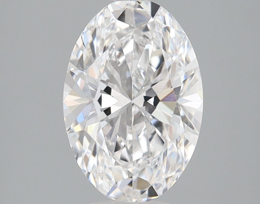 1.56 ct. oval Lab Grown Diamond front image