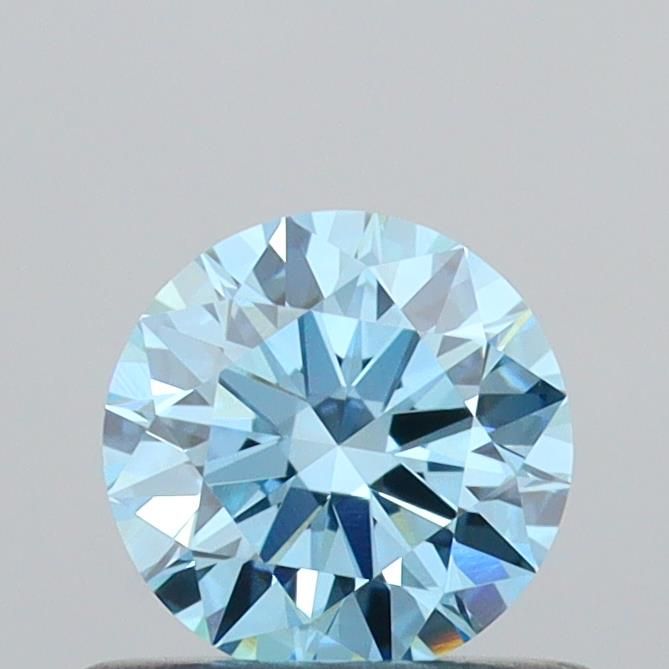 0.53 CT Fancy Vivid Blue ROUND