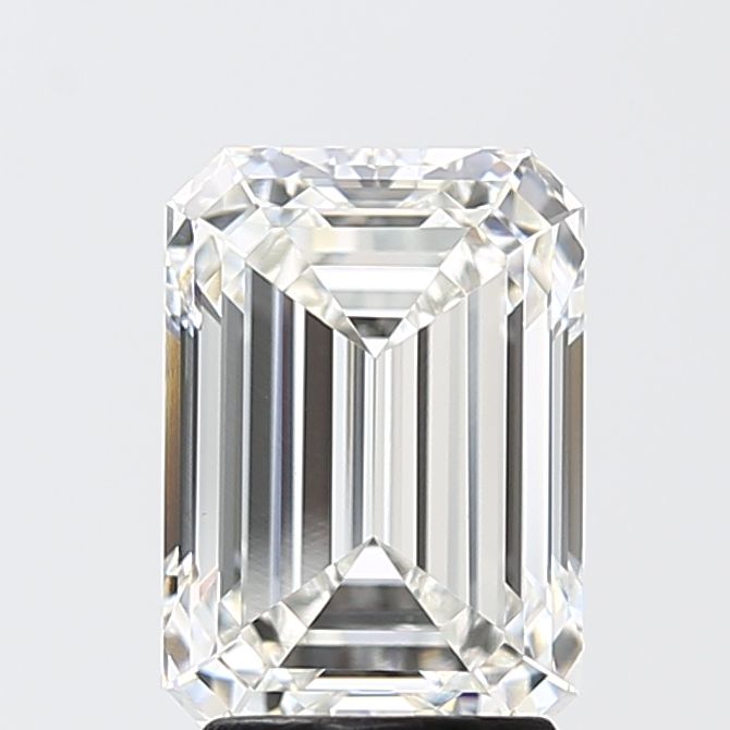 3.10 ct. emerald Lab Grown Diamond front image