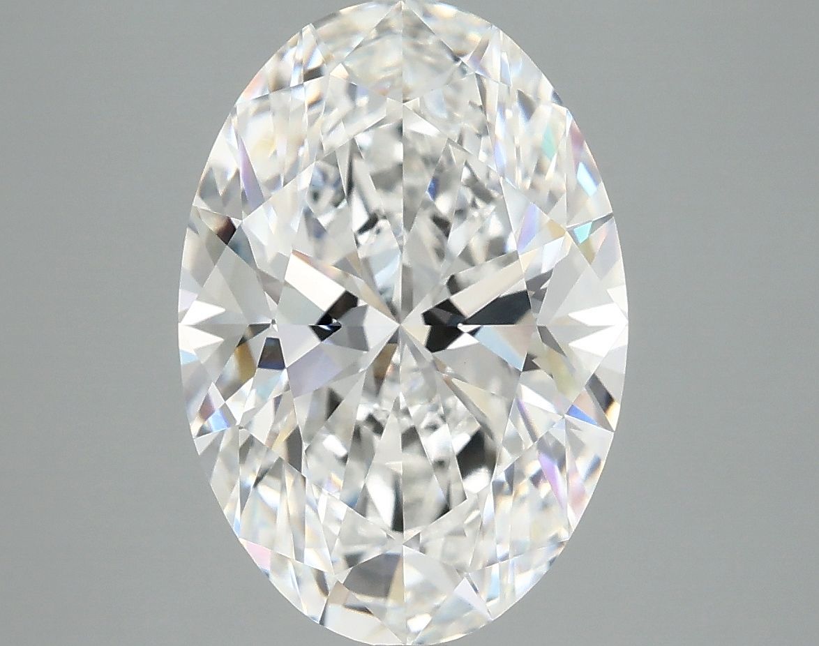 5.02 ct. oval Lab Grown Diamond front image