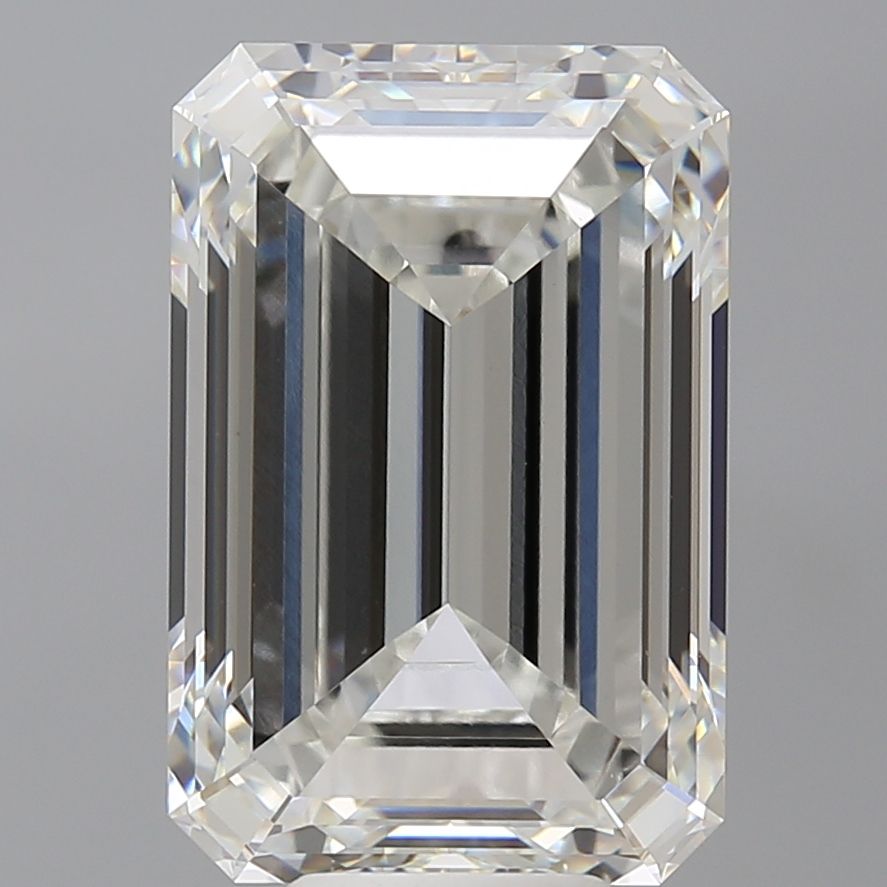 9.57 ct. emerald Lab Grown Diamond front image