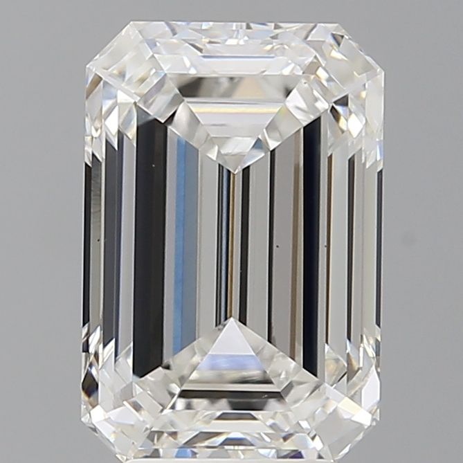 4.51 ct. emerald Lab Grown Diamond front image