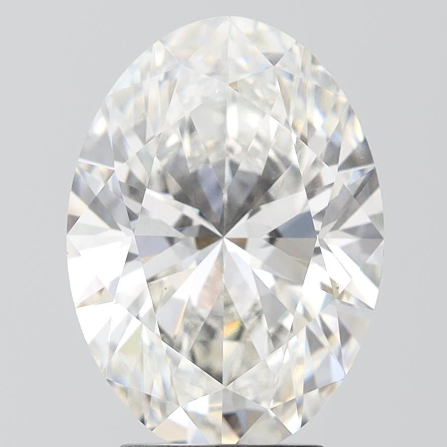 4.06 ct. oval Lab Grown Diamond front image