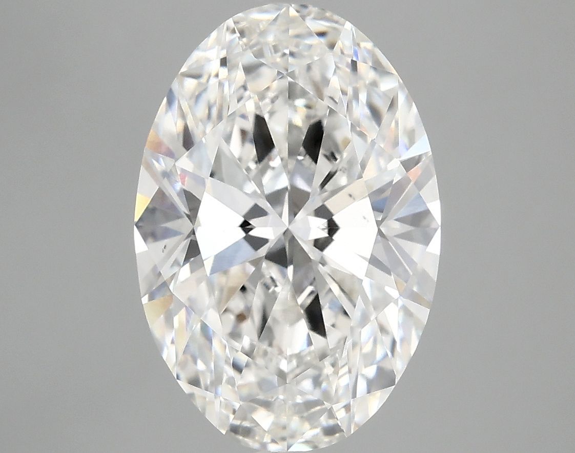 3.92 ct. oval Lab Grown Diamond front image