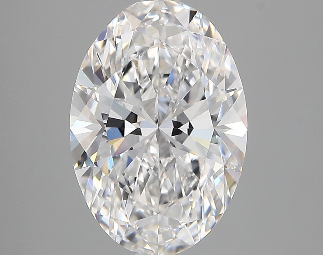 3.30 ct. oval Lab Grown Diamond front image