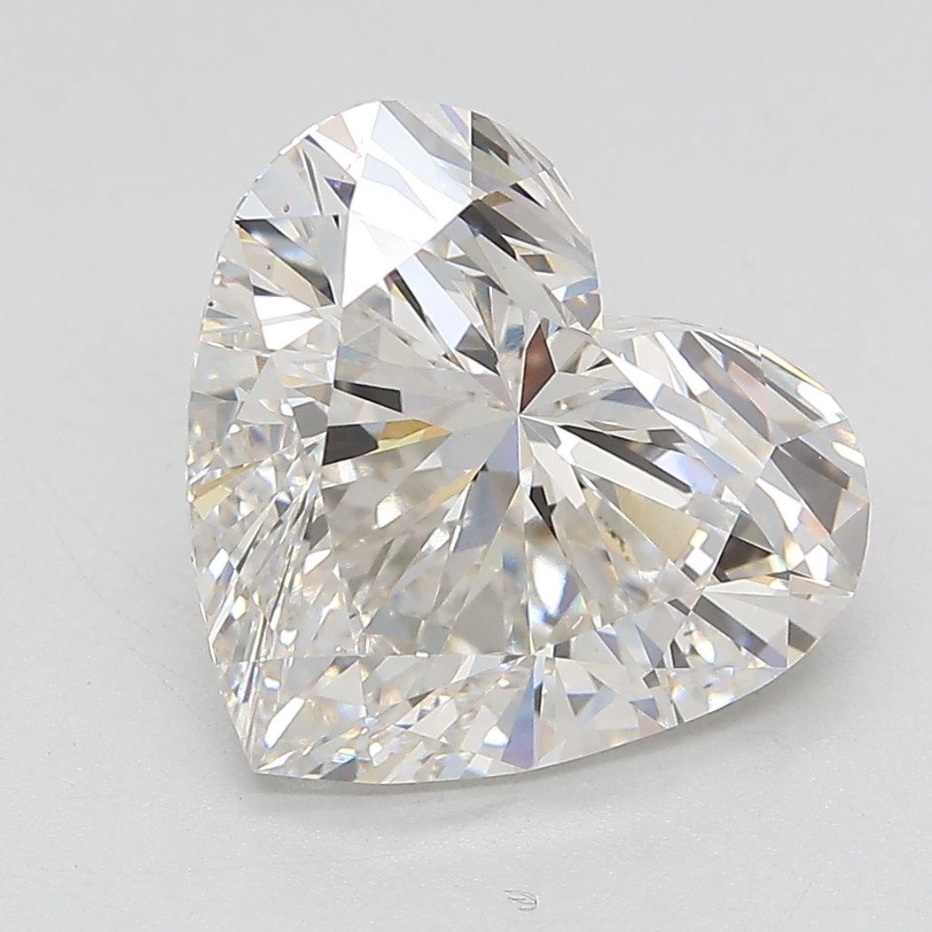 5.32 ct. heart Lab Grown Diamond front image