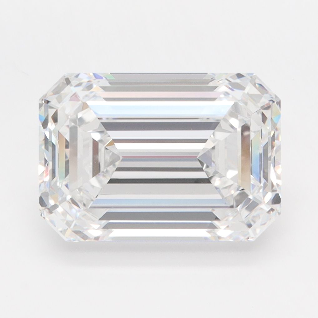 3.86 ct. emerald Lab Grown Diamond front image