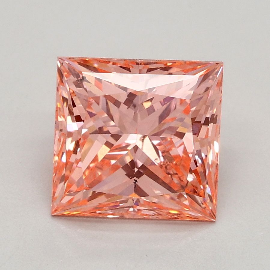 1.70 ct. princess Lab Grown Diamond front image