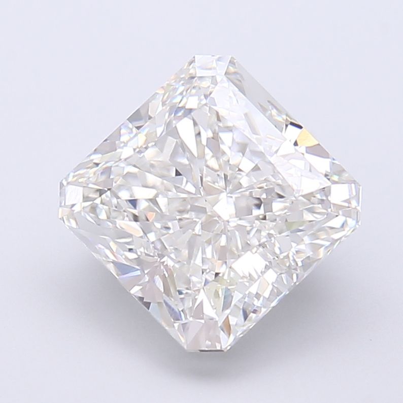 4.12 ct lab-grown Square radiant Diamond