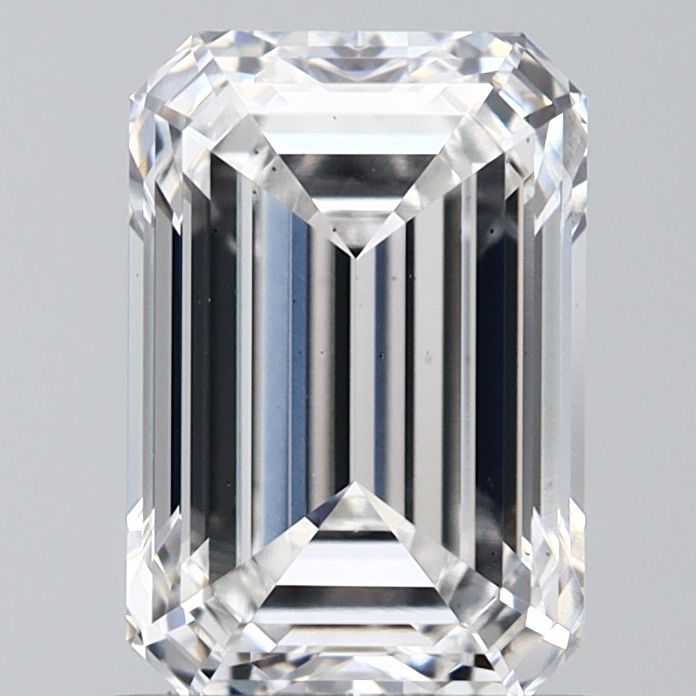 1.58 ct. emerald Lab Grown Diamond front image