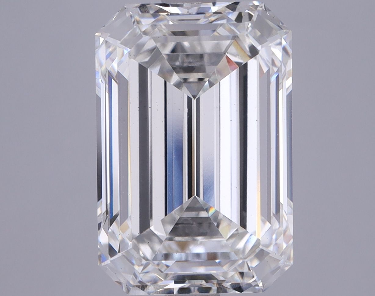 5.06 ct. emerald Lab Grown Diamond front image