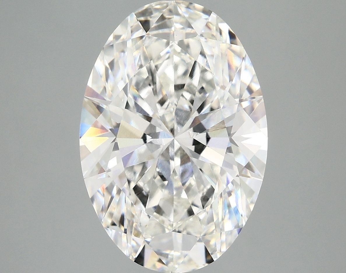 5.10 ct. oval Lab Grown Diamond front image