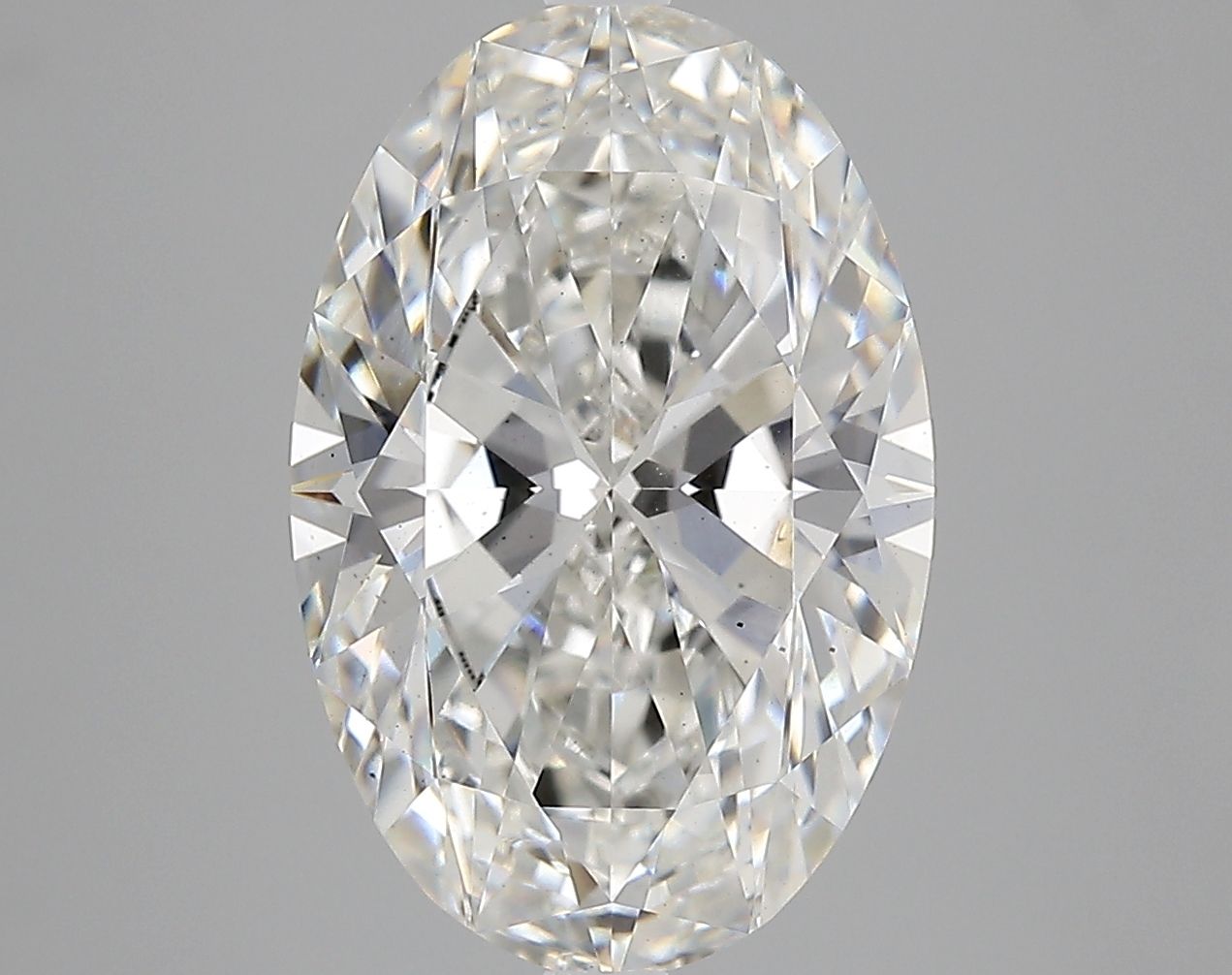 5.31 ct. oval Lab Grown Diamond front image