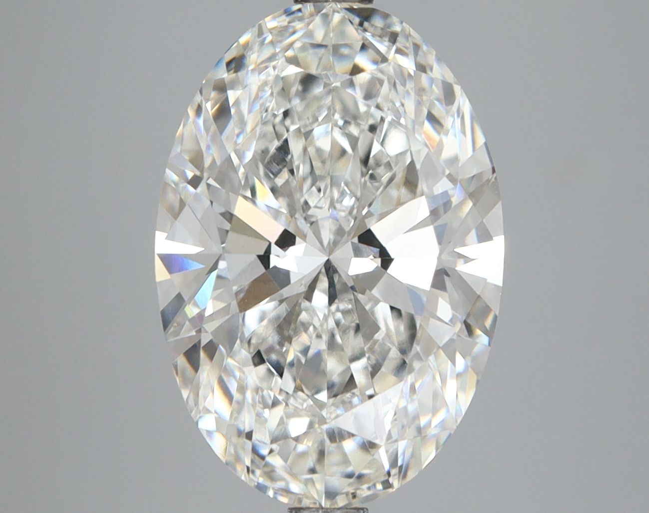 5.06 ct. oval Lab Grown Diamond front image