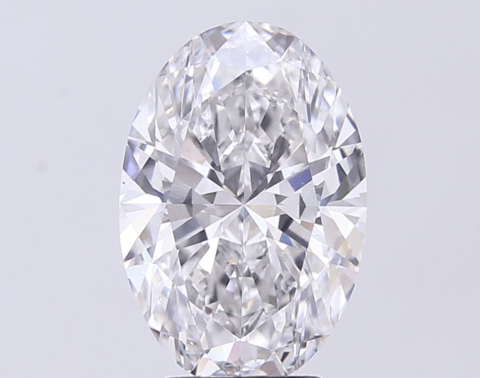 4.58 ct. oval Lab Grown Diamond front image