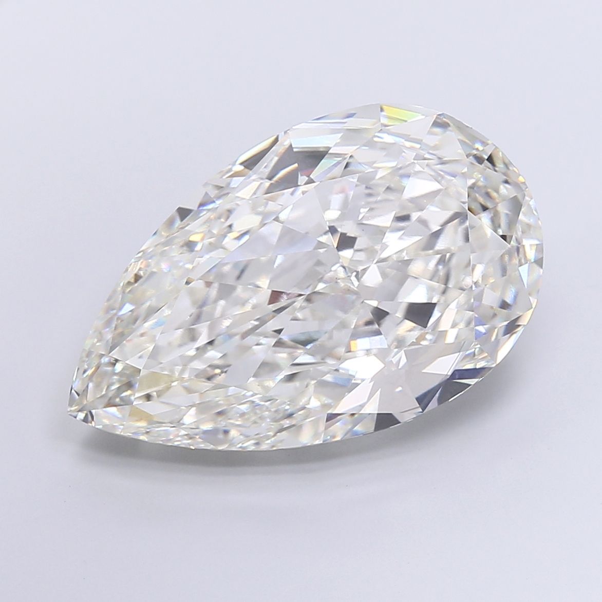32.54 ct. pear Lab Grown Diamond front image