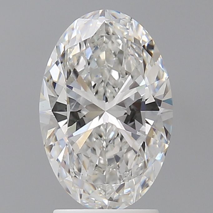 2.56 ct. oval Lab Grown Diamond front image