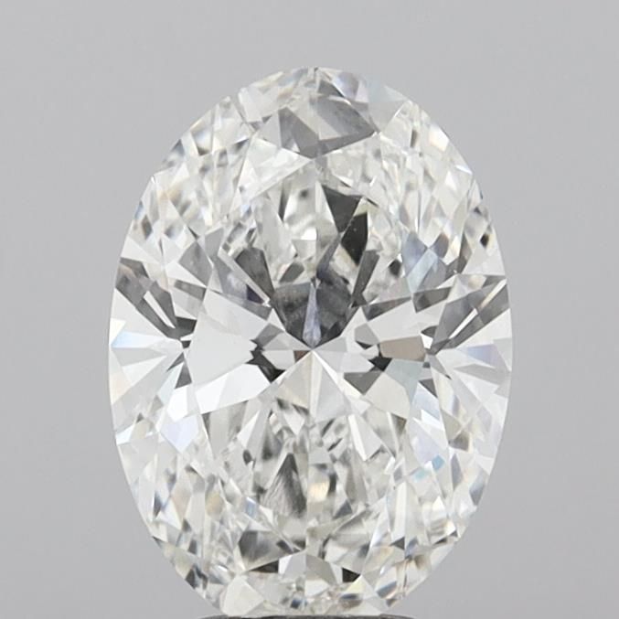 4.10 ct. oval Lab Grown Diamond front image