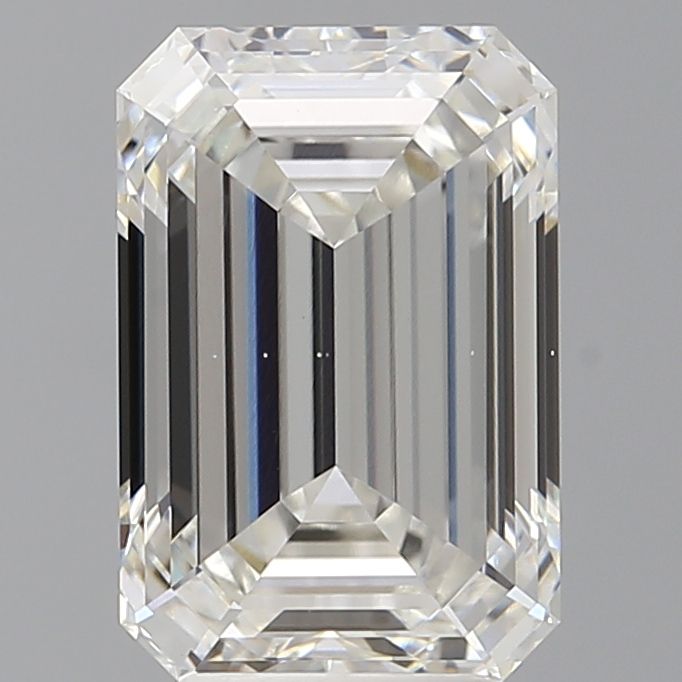 4.59 ct. emerald Lab Grown Diamond front image