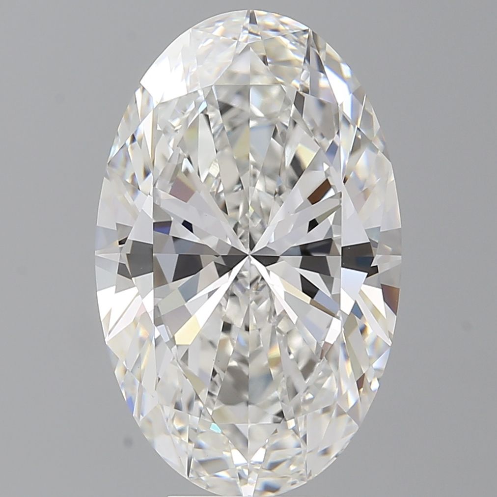 8.08 ct. oval Lab Grown Diamond front image