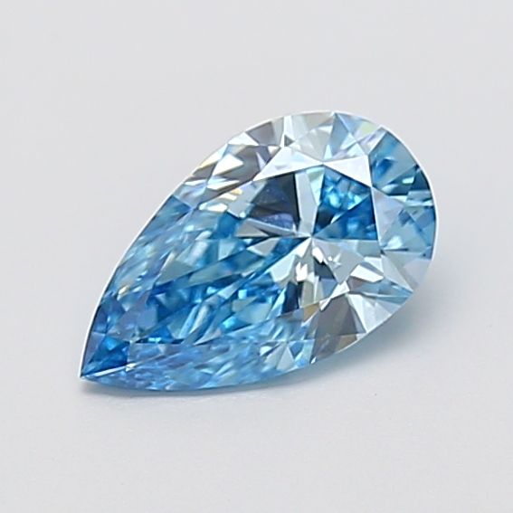 1.01 CT Fancy Vivid Blue PEAR