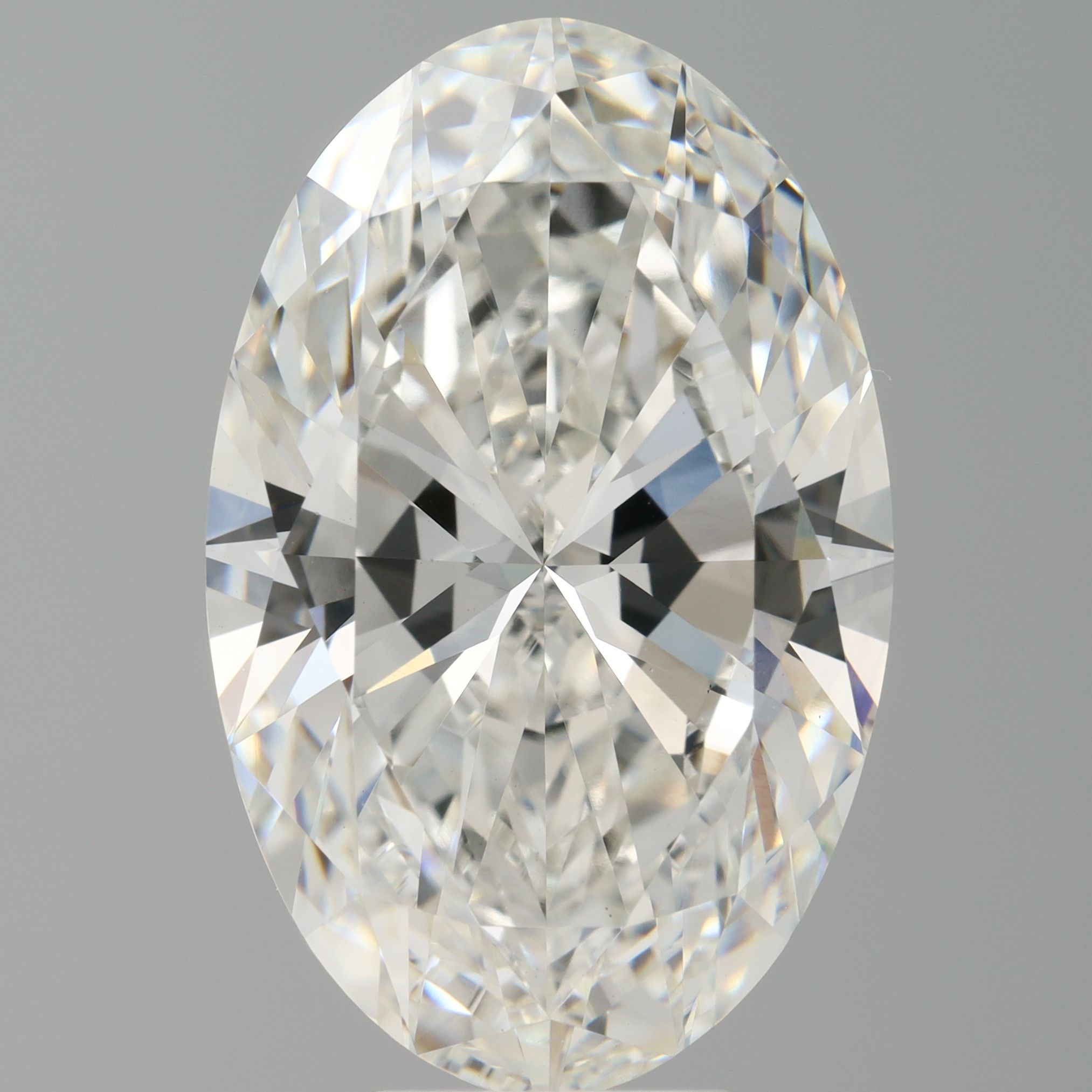 9.05 ct. oval Lab Grown Diamond front image