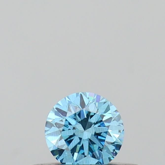 0.23 CT Fancy Vivid Blue ROUND