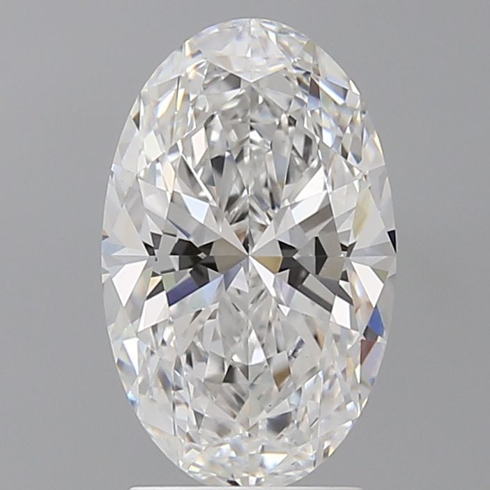 2.60 ct. oval Lab Grown Diamond front image