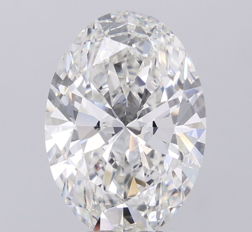 6.06 ct. oval Lab Grown Diamond front image