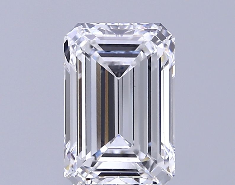 3.04 ct. emerald Lab Grown Diamond front image