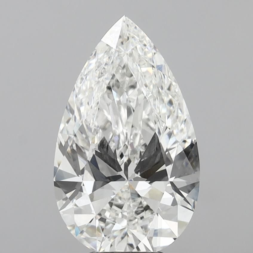 6.08 ct. pear Lab Grown Diamond front image