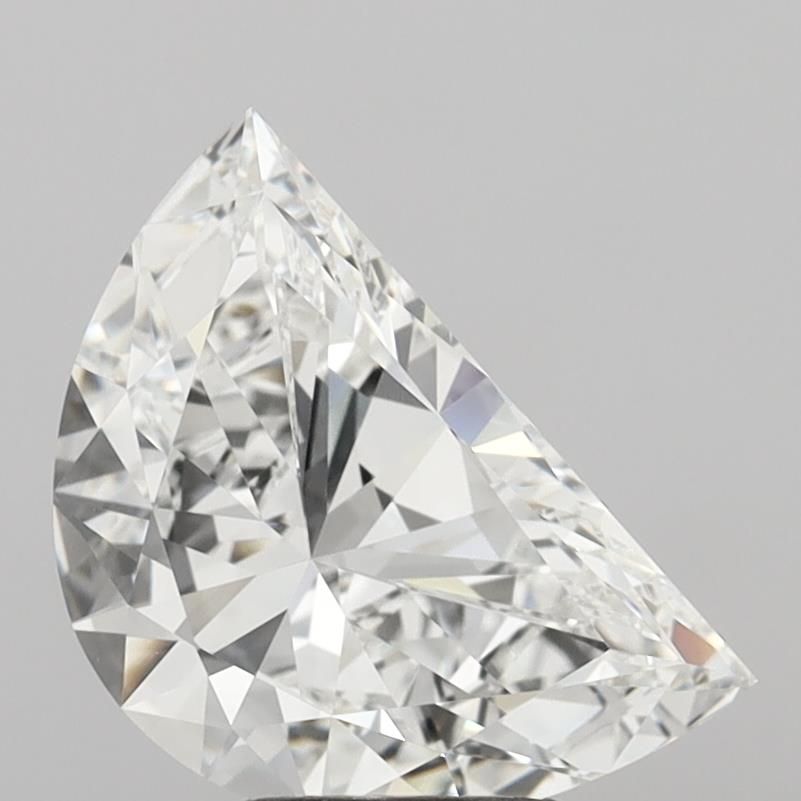 3.06 ct lab-grown Half moon Diamond