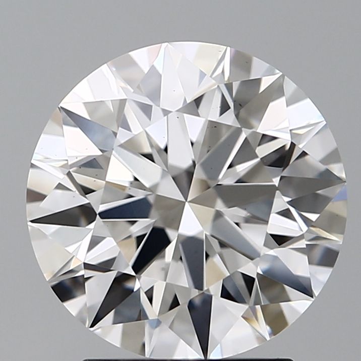 2.58 ct. round Lab Grown Diamond front image