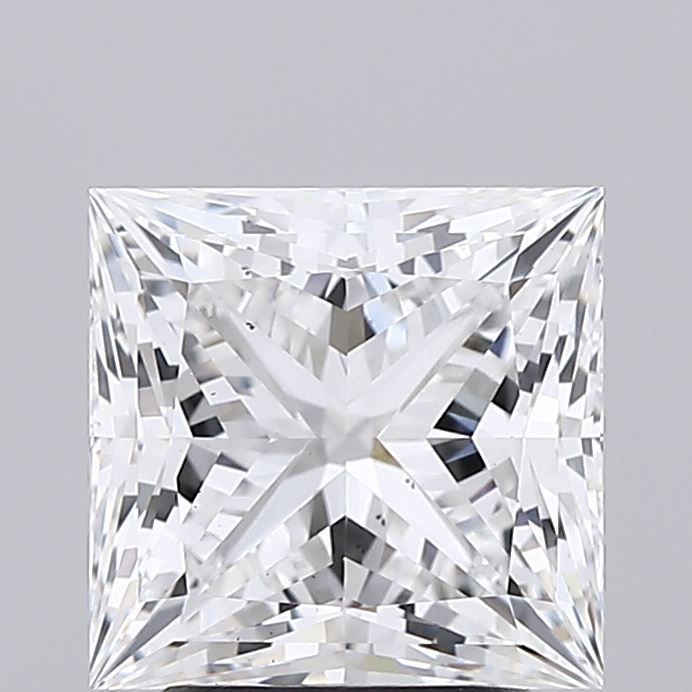 0.53 ct lab-grown Princess Diamond