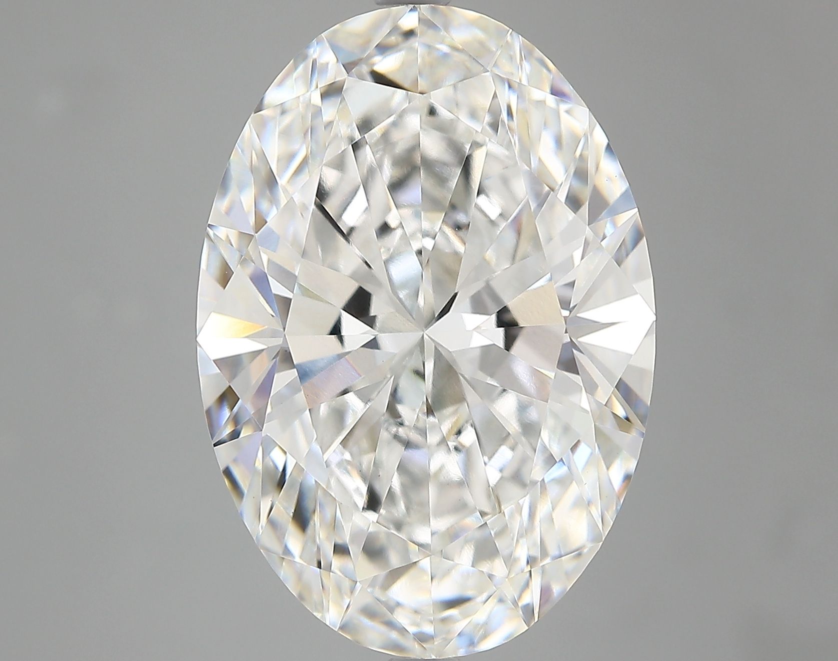 9.05 ct. oval Lab Grown Diamond front image
