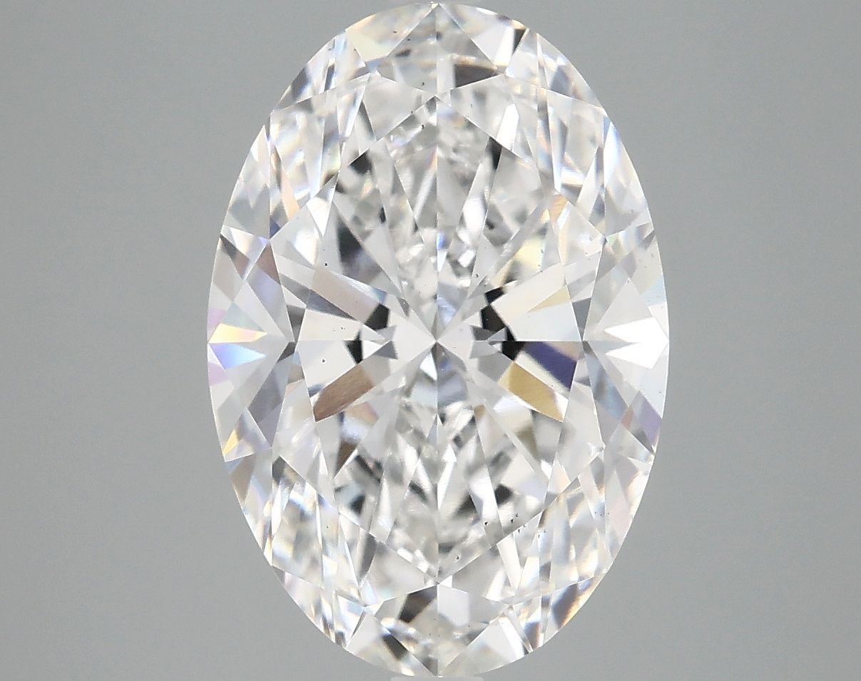 5.03 ct. oval Lab Grown Diamond front image