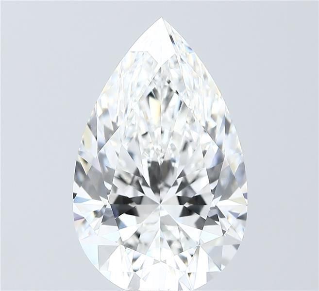 7.09 ct. pear Lab Grown Diamond front image