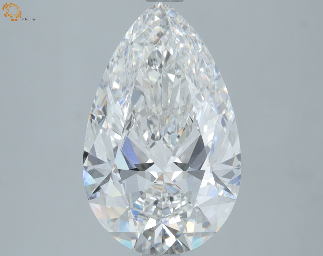 3.08 ct. pear Lab Grown Diamond front image