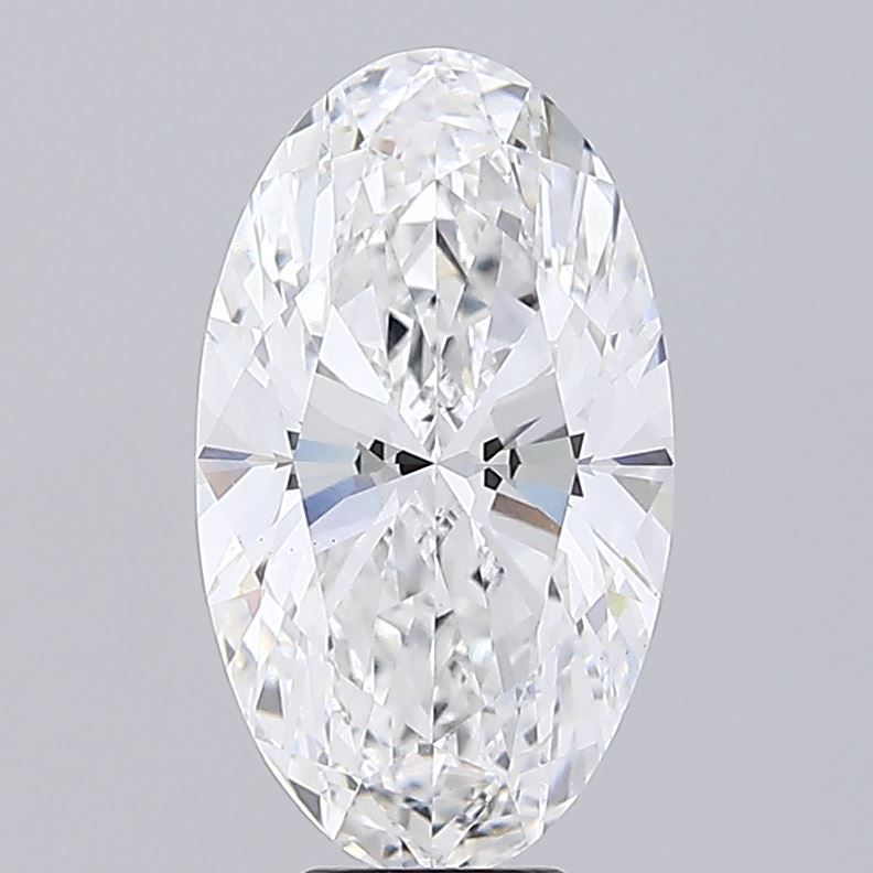 7.02 ct. oval Lab Grown Diamond front image