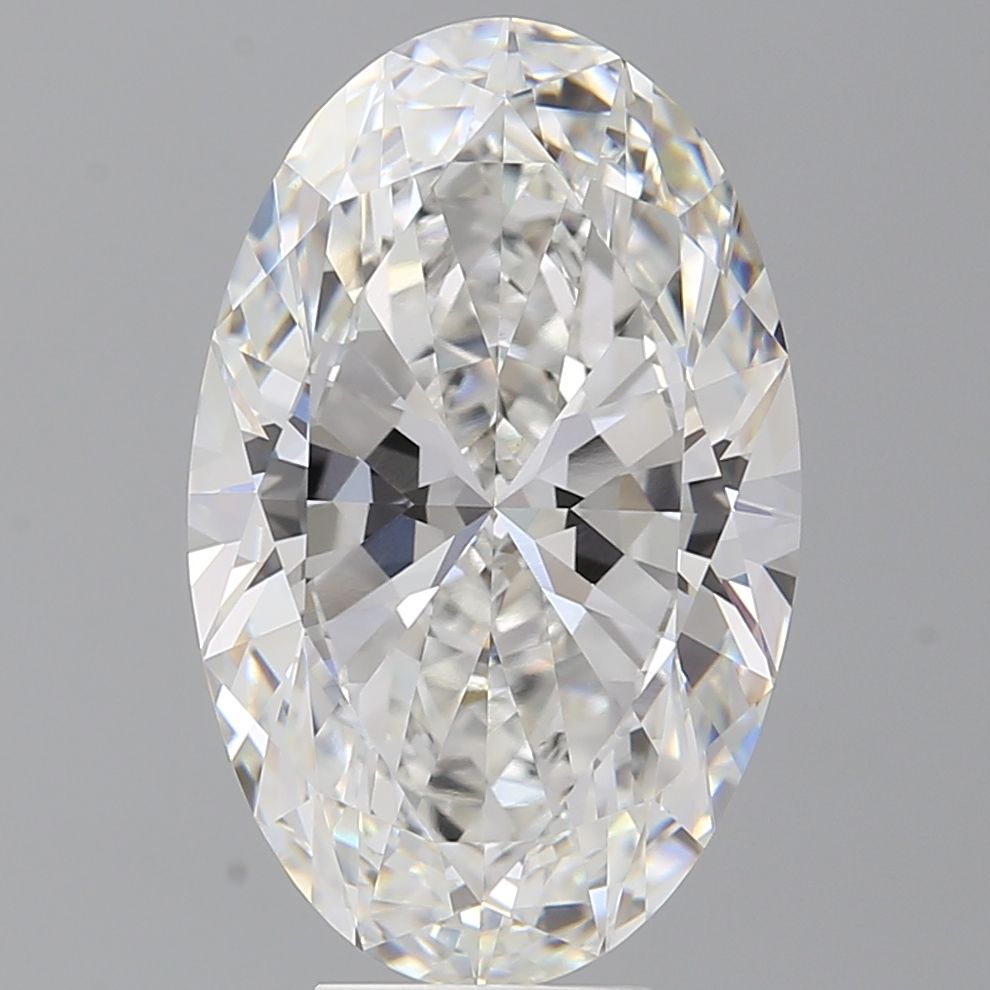 7.58 ct. oval Lab Grown Diamond front image