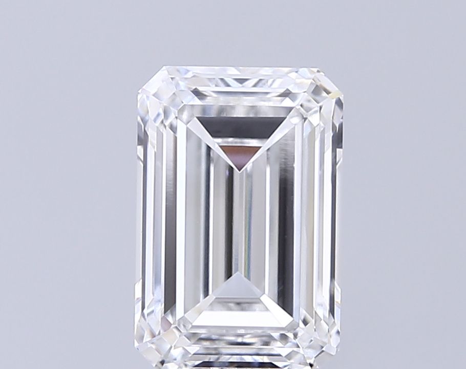 3.01 ct. emerald Lab Grown Diamond front image